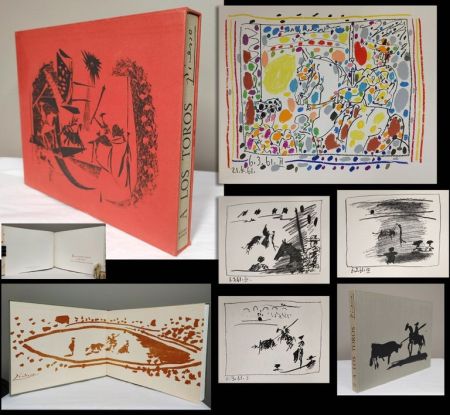 Lithograph Picasso - A Los Toros avec Picasso full Set 