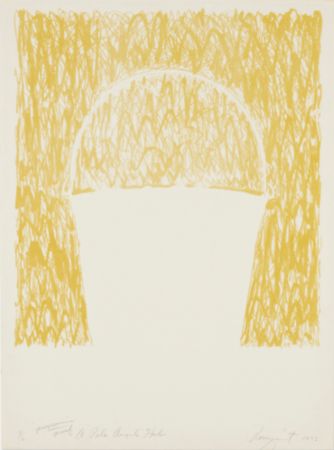 Lithograph Rosenquist - A Pale Angels Halo (Yellow)