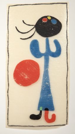 Woodcut Miró - A Toute Epreuve (D 204)