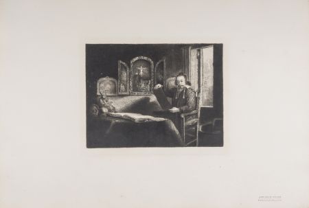 Rotogravure Rembrandt - Abraham Frans