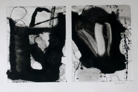 Etching And Aquatint Bird - Abstract 3