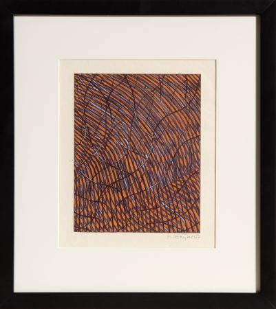 Etching Hayter - Abstract Composition