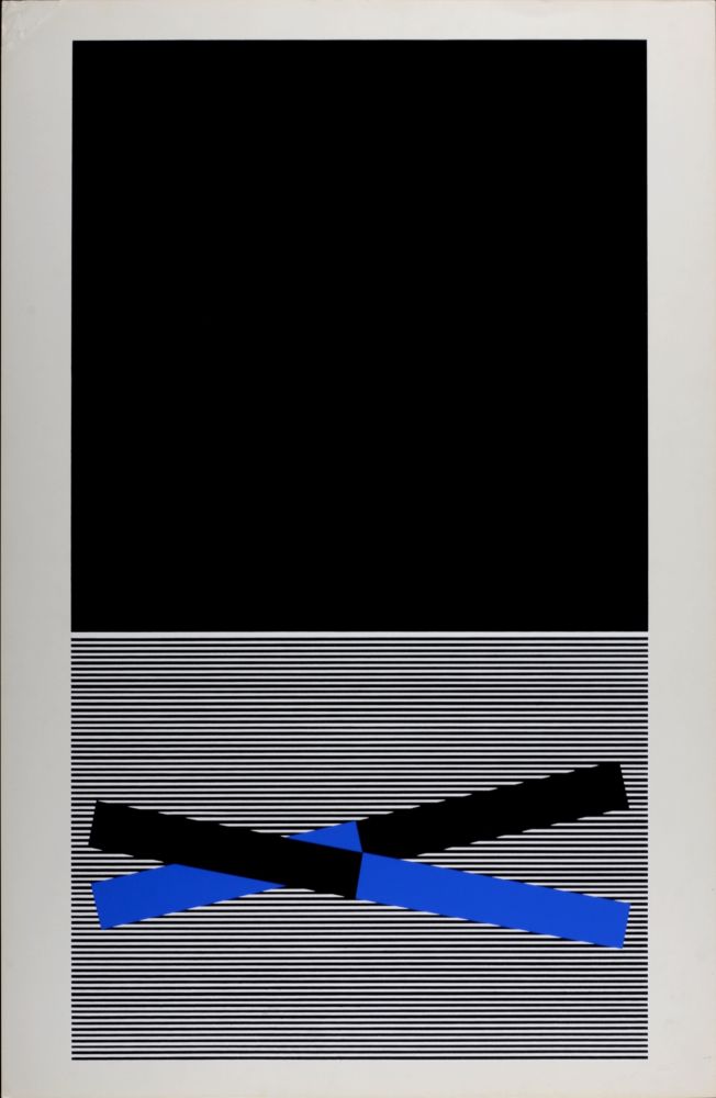 Screenprint Soto - Abstract Composition, 1969