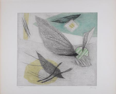 Etching Goetz - Abstract Composition #2
