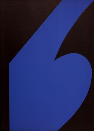 Lithograph Kelly - Abstract Composition (B), 1958