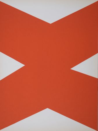 Lithograph Kelly - Abstract Composition (E), 1958