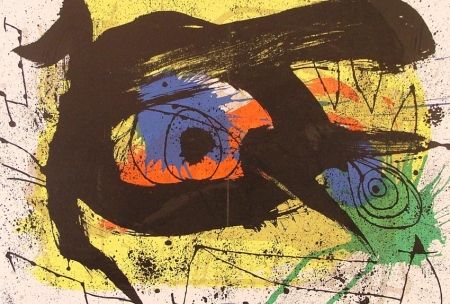 Lithograph Miró - Abstraction