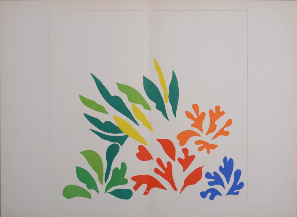 Lithograph Matisse (After) - Acanthes, 1958