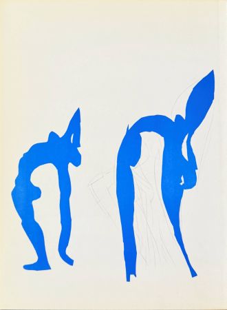 Lithograph Matisse - Acrobates