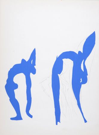 Lithograph Matisse (After) - Acrobates, 1958