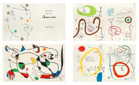 Illustrated Book Miró - Adonides