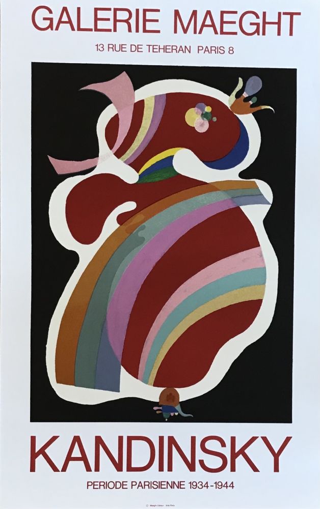 Lithograph Kandinsky - Affiche d'exposition Kandinsky