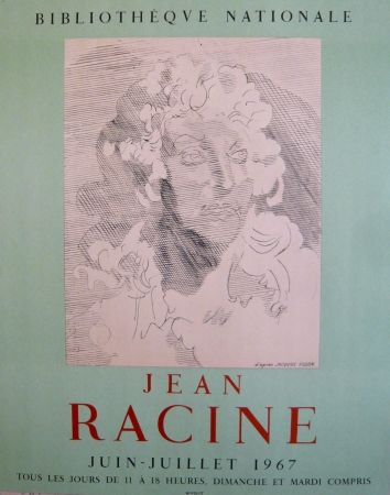 Poster Villon - Affiche exposition Jean Racine BNF