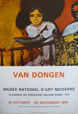 Poster Van Dongen - Affiche exposition Musée d'art moderne