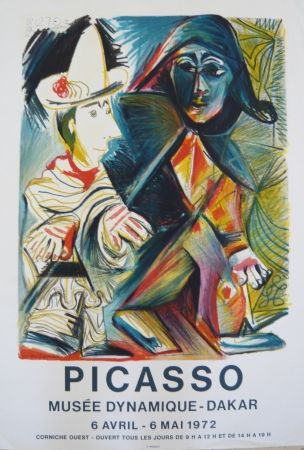 Poster Picasso - Affiche exposition Musée dynamique de Dakar