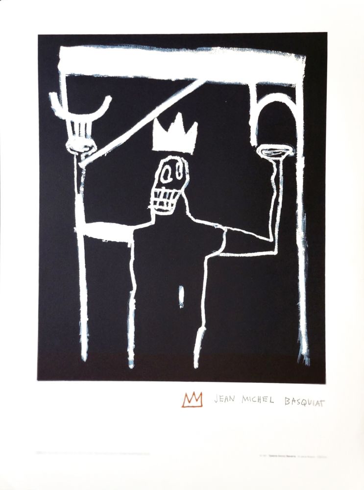 Lithograph Basquiat - Affiche Lithographique