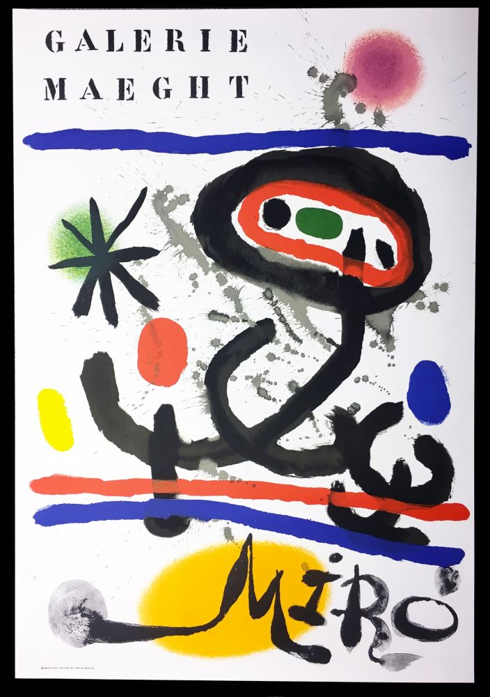 Poster Miró - Affiche originale 