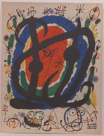Lithograph Miró - Affiche pour le XXIIème Salon de Mai 