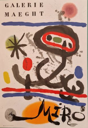 Poster Miró - Affiche pour l'exposition 