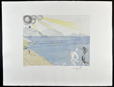 Etching Dali - After 50 Years of Surrealism The Laurels of Happiness