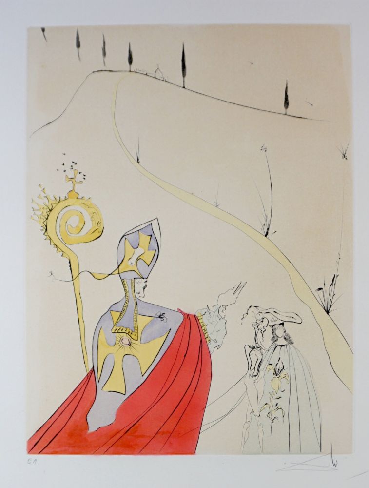 Etching Dali - After 50 Years of Surrealism The Sacred Love of Gala
