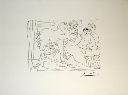 Lithograph Picasso - ( After Picasso) Suite Vollard – Lithograph Edition