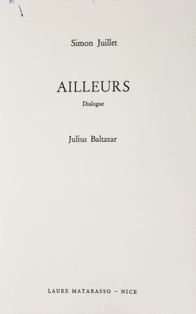 Illustrated Book Baltazar - Ailleurs