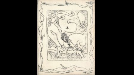 Illustrated Book Masson - AINSI DE SUITE (Pierre-André Benoit. 1960). 6 gravures érotiques.