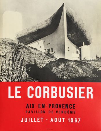 Lithograph Le Corbusier - Aix en Provence