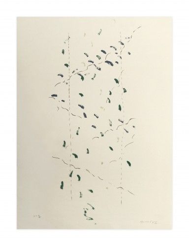 Lithograph Hernandez Pijuan - A.L. Osaka (avant-la-lettre Osaka)