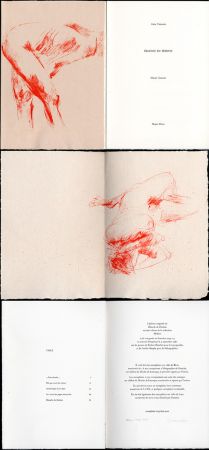 Illustrated Book Garache - Alain Veinstein. ÉBAUCHE DU FÉMININ. Maeght 1981