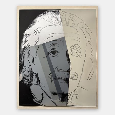 Screenprint Warhol - ALBERT EINSTEIN, from Ten Portraits of Jews of the Twentieth Century