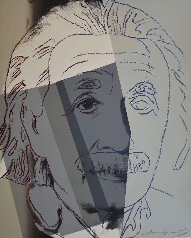 Screenprint Warhol - Albert Einstein (FS II.229)