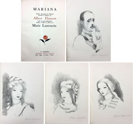 Illustrated Book Laurencin - Albert Flament : MARIANA (1932)