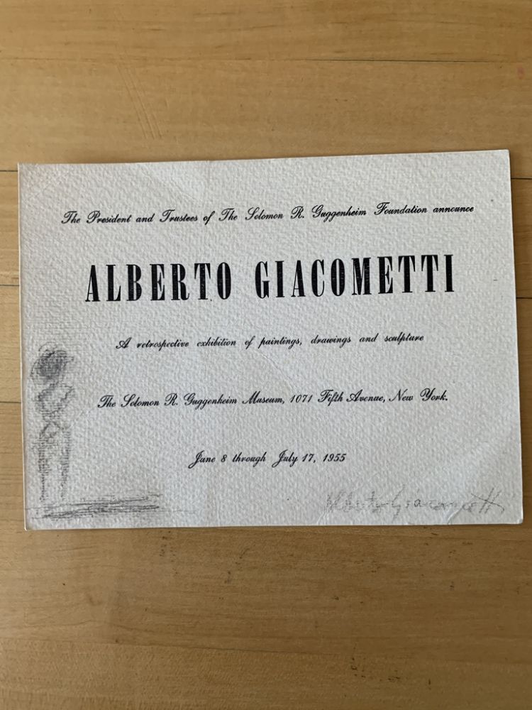 No Technical Giacometti - Alberto Giacometti Guggenheim Exhibition