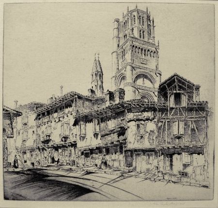 Etching Arms - Albi (a.k.a. The Cathedral of Ste. Cecile)