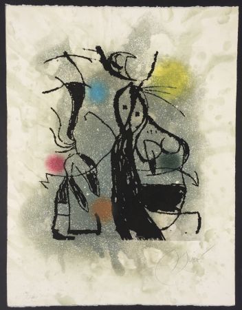 Etching Miró - Aldebaran (D. 1008)
