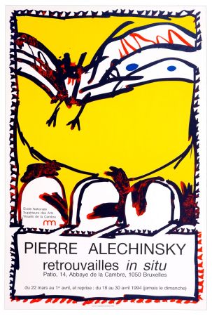 Poster Alechinsky - Alechinsky/Retrouvailles in Situ