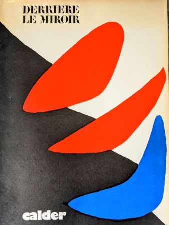 Lithograph Calder - Alexander Calder -  Abstract Composition, Lithograph for Dlm, 1971