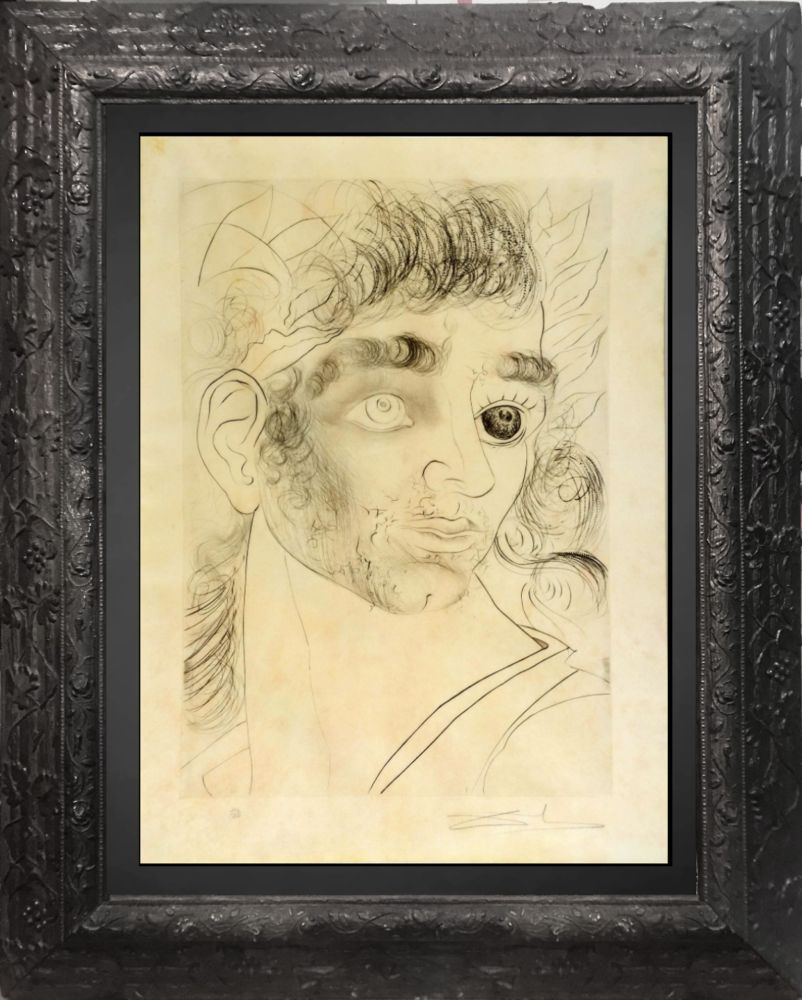 Drypoint Dali - Alexandre the great Comment sont ses yeux…