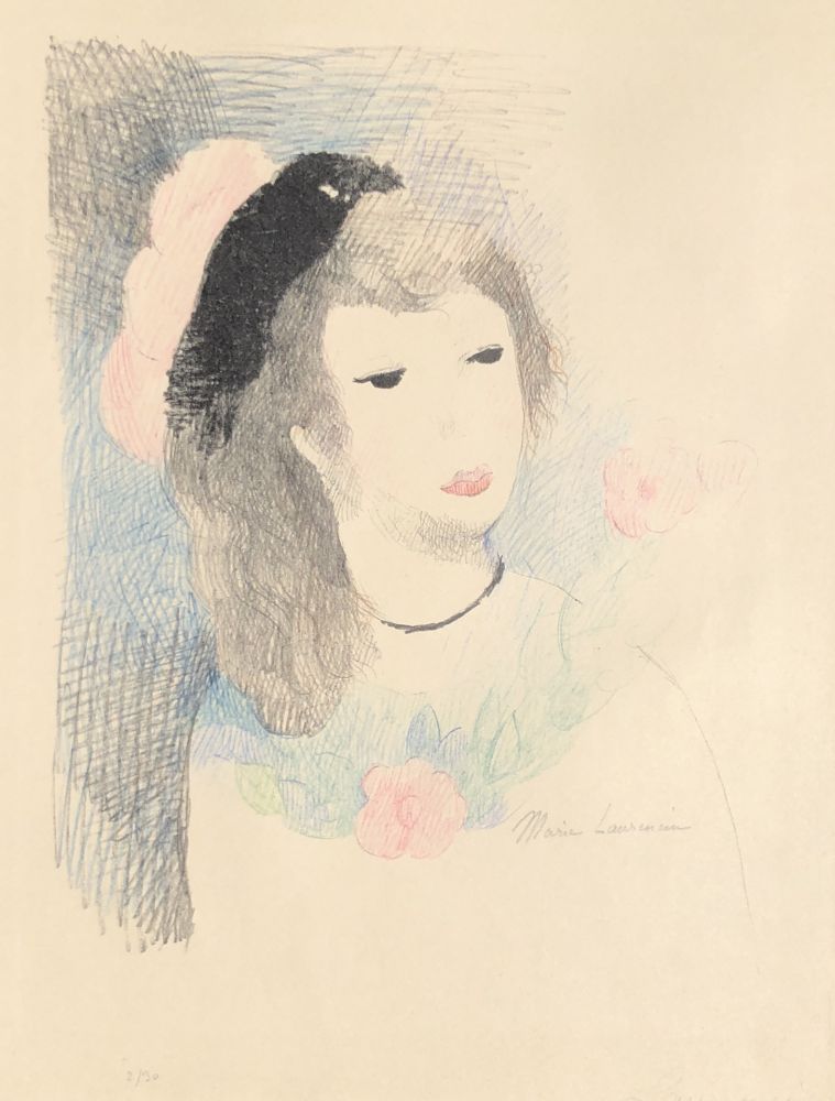 Lithograph Laurencin - Alice et le fiasco