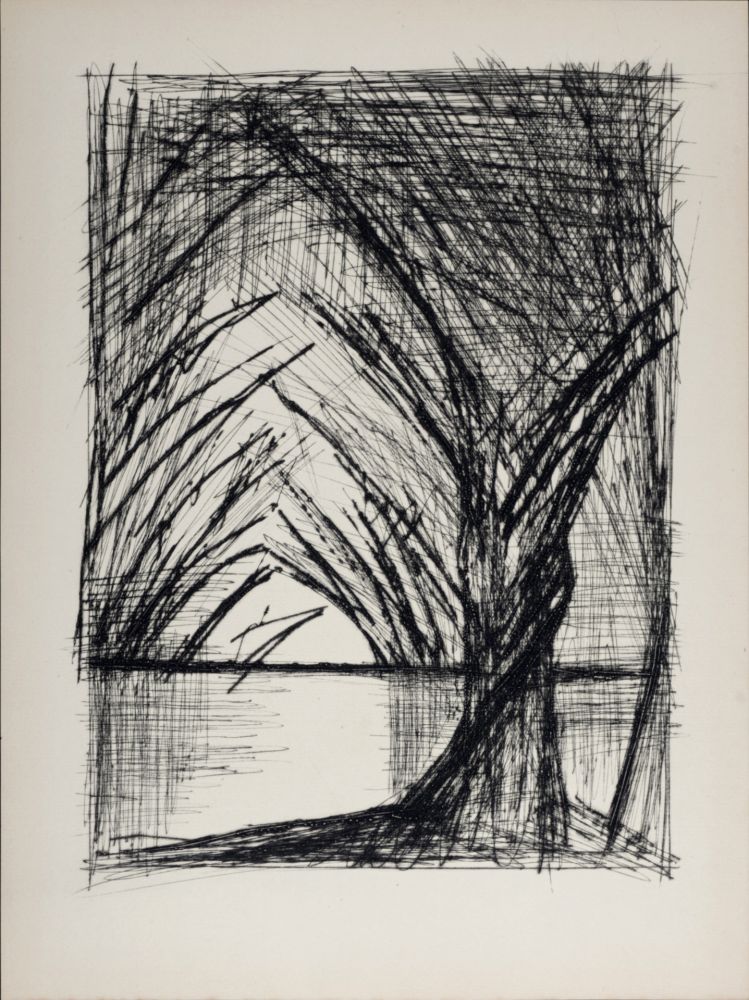 Drypoint Buffet - Allée d'arbres, 1959