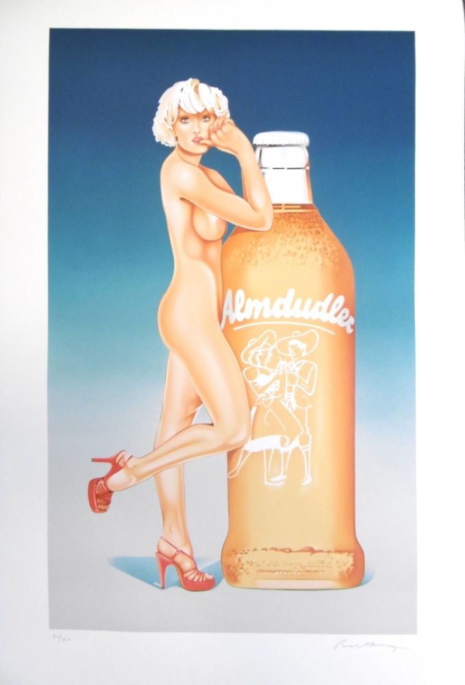 Lithograph Ramos - Almdudler's Fabulous Blond