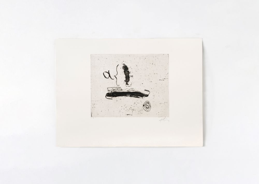 Etching Tàpies - Alpha 