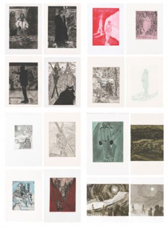 Etching And Aquatint Doig - Alpine Etchings (Set)