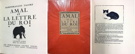Illustrated Book Foujita - AMAL OU LA LETTRE DU ROI. Gravures sur bois originales (1922)
