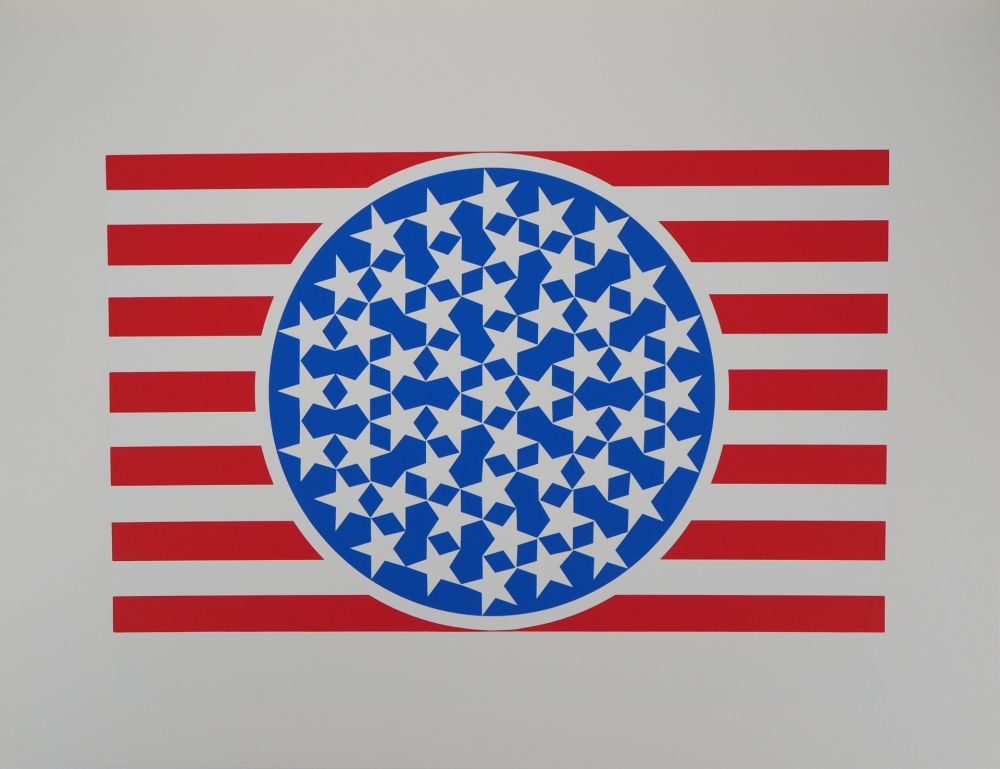 Screenprint Indiana - American Dream : New Glory Banner