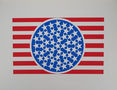 Screenprint Indiana - American Dream : New Glory Banner