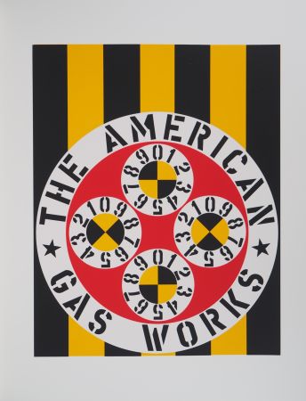 Screenprint Indiana - American Dream : The American Gas Works