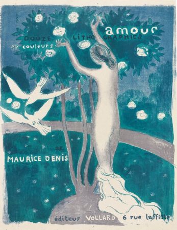Lithograph Denis - Amour